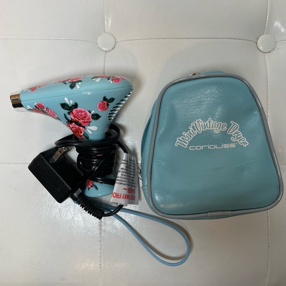 Mini Vintage Hair Dryer